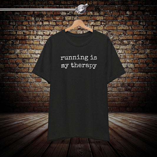 Running is my therapy Graphic Tee