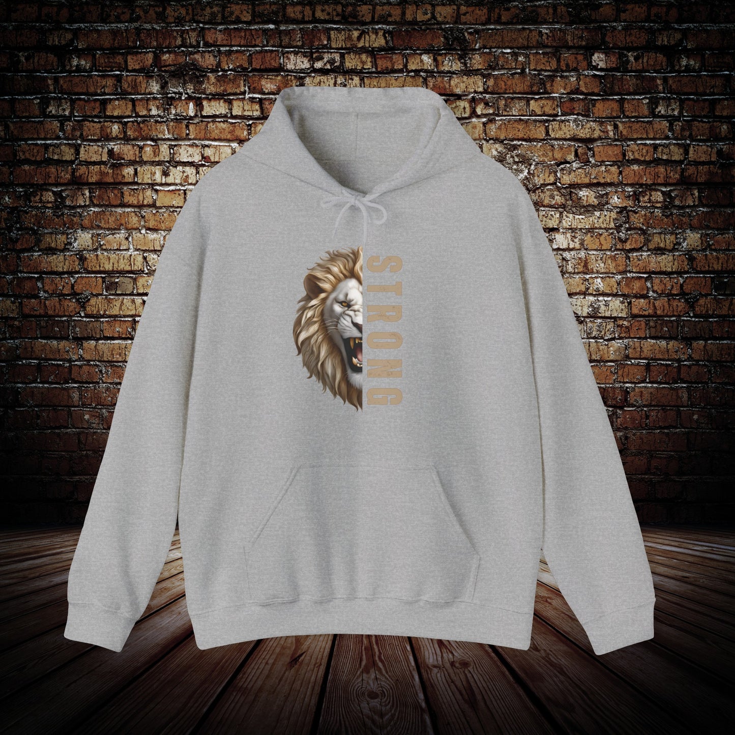 Strong like a lion Hoodie
