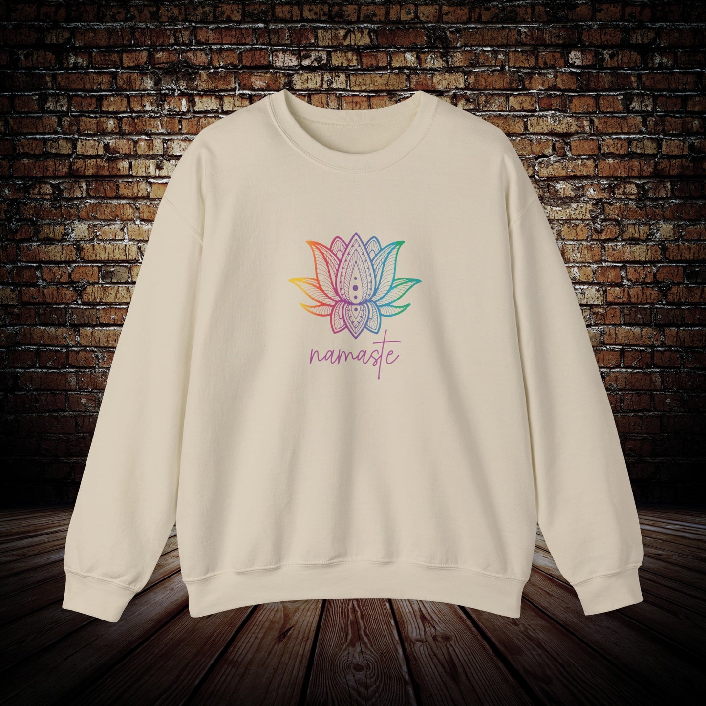 Rainbow Namaste Unisex Sweatshirt