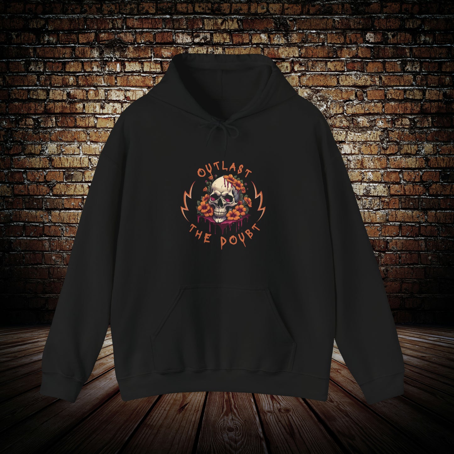 Motivational Skull hoodie