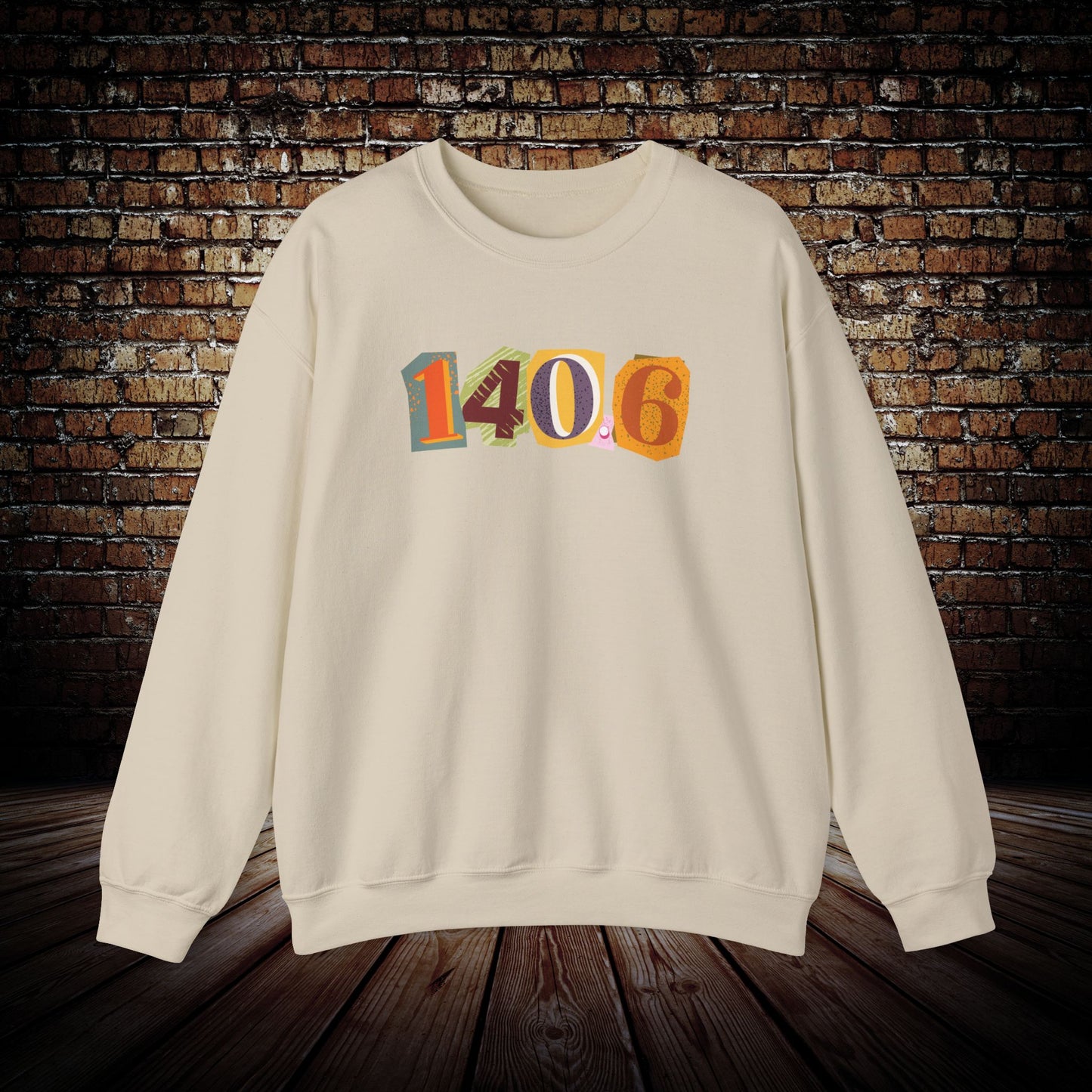 Unisex 140.6 Motivational Sweatshirt