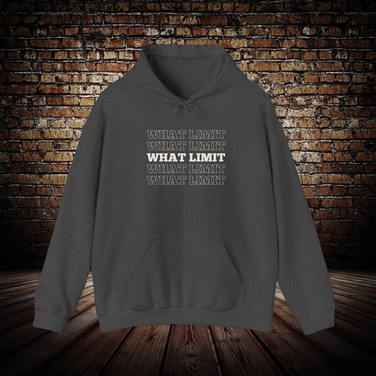 WHAT LIMIT on repeat Motivational Hoodie