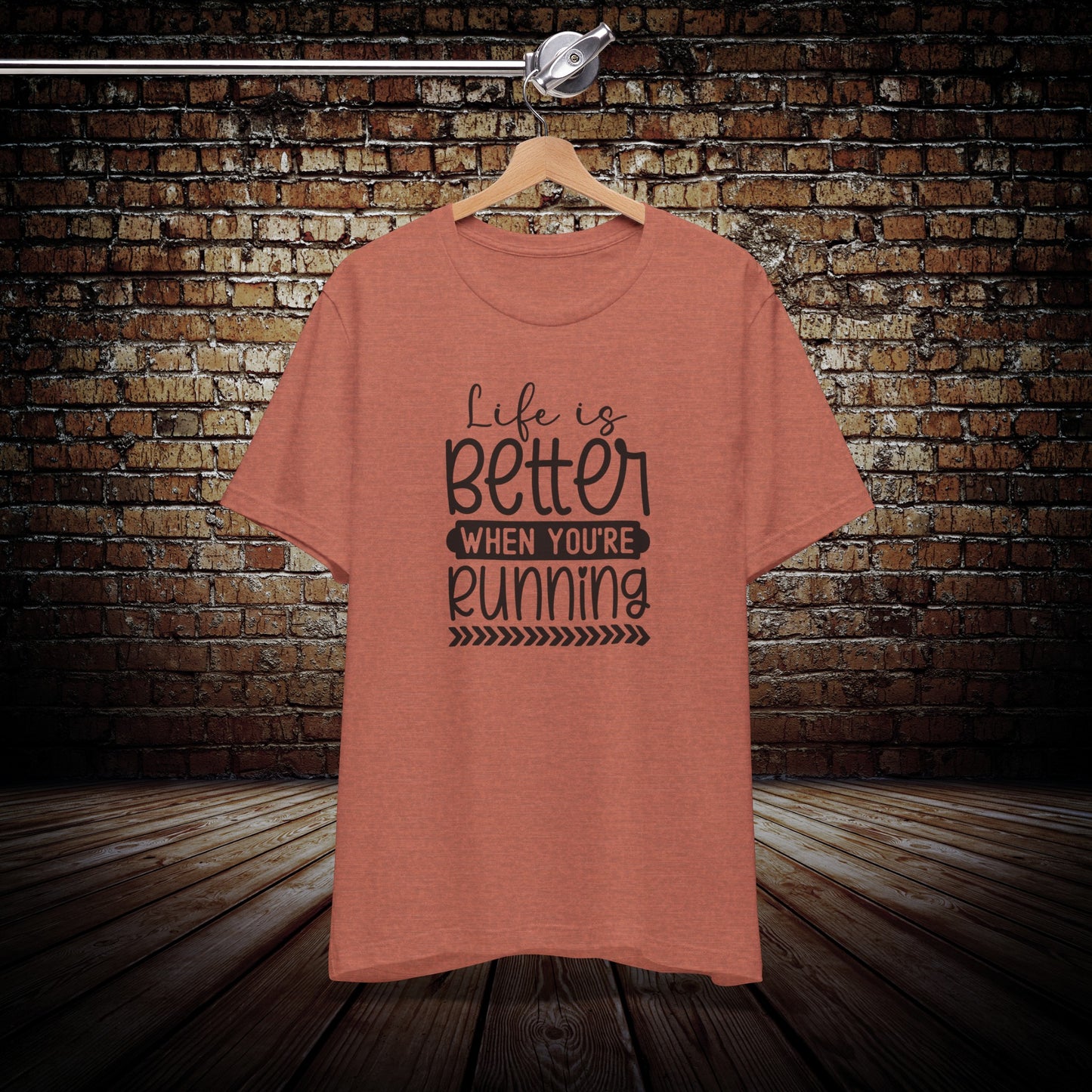 Life is better running Graphic Tee