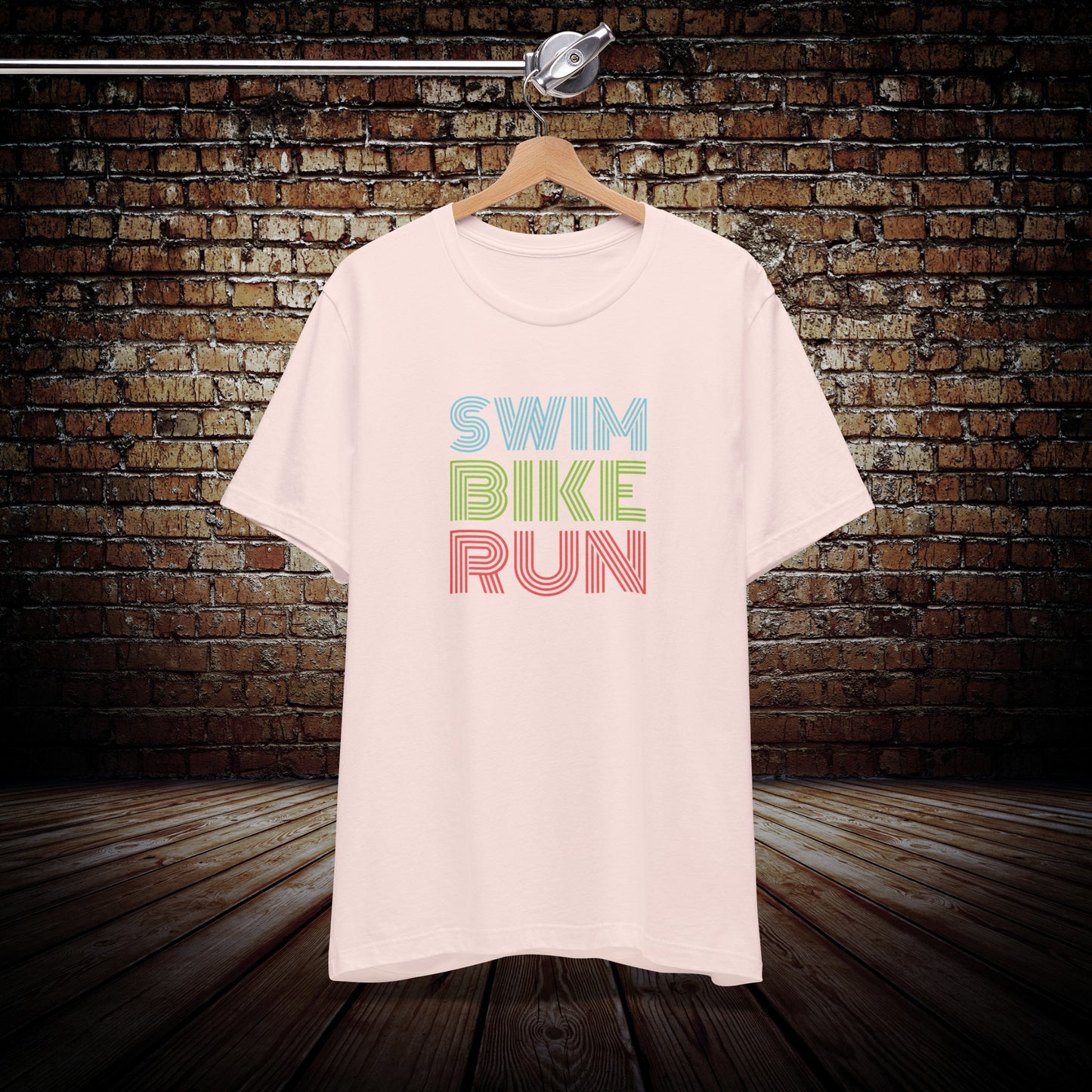 Neon triathlon T-shirt