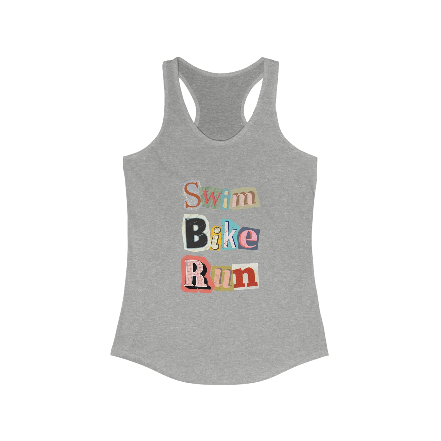 Swim Bike Run Tank Top