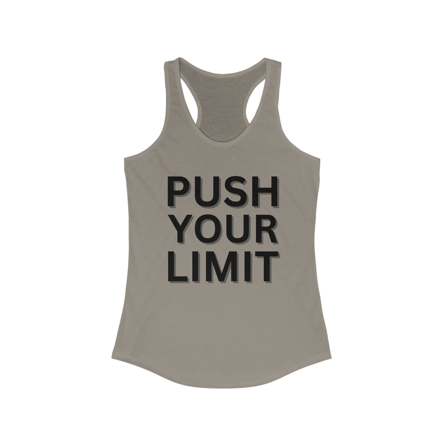 Push your limit workout tank Gym tank top