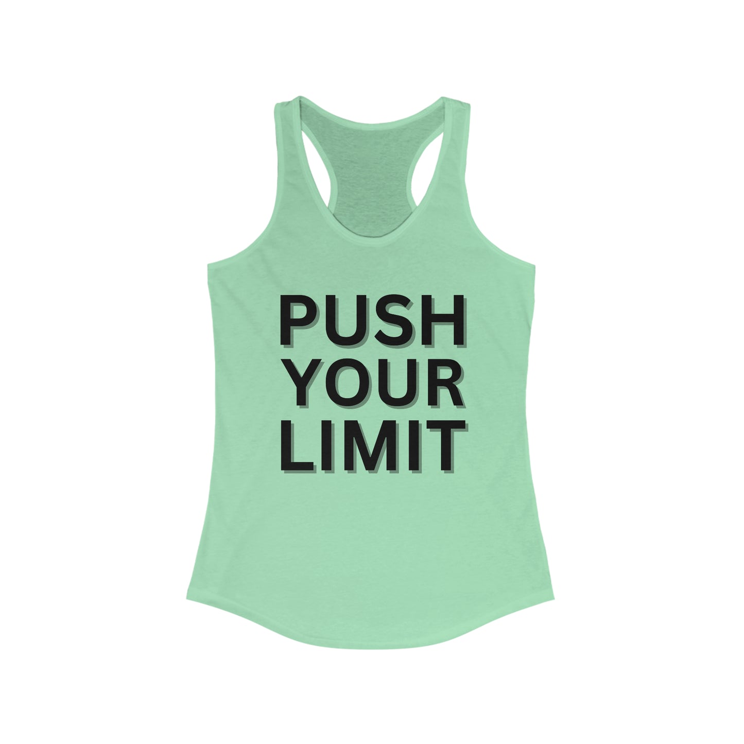 Push your limit workout tank Gym tank top