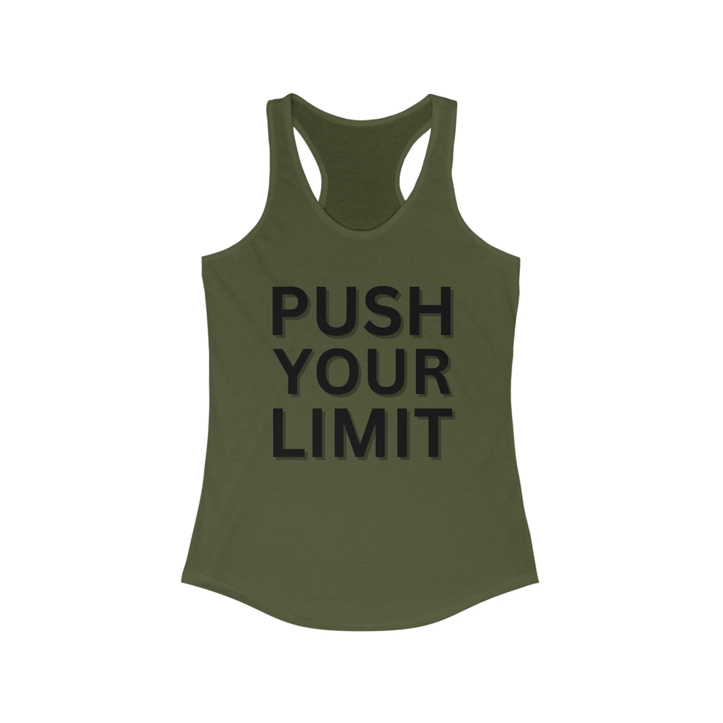 Push your limit workout tank Gym tank top